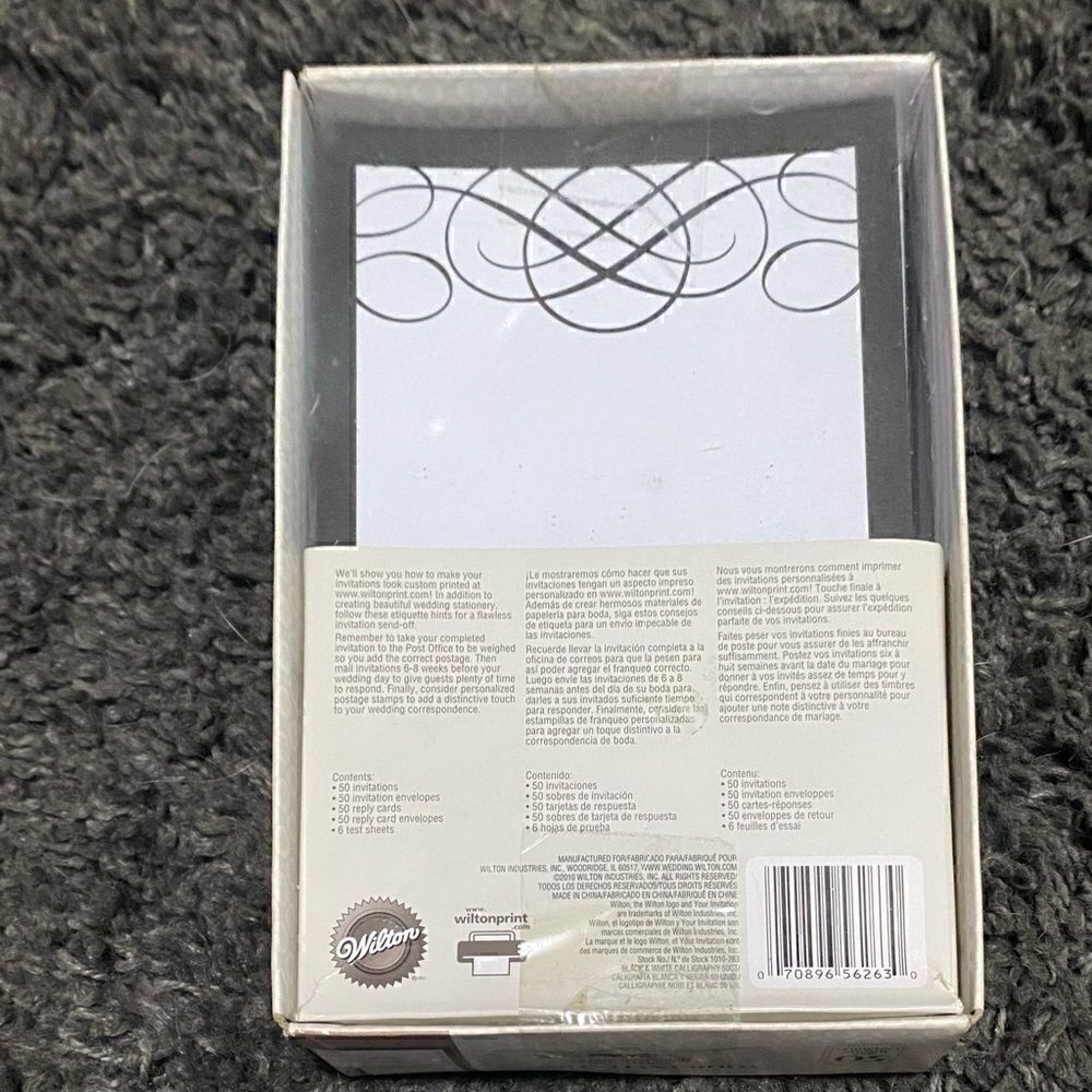 Wilton Print Your Own Invitations Kit! - Picture 6 of 7